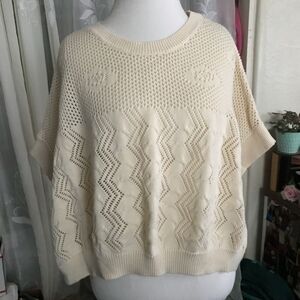 Xs short sleeve sweater